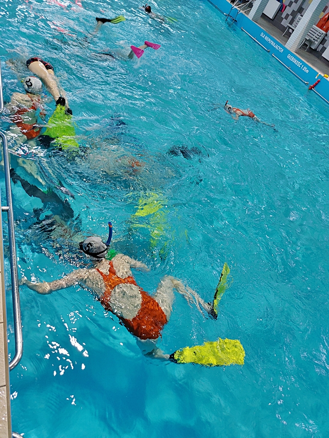 Hokej pod wodą Walenie Siemianowice Śląskie Trening 11 III 2023